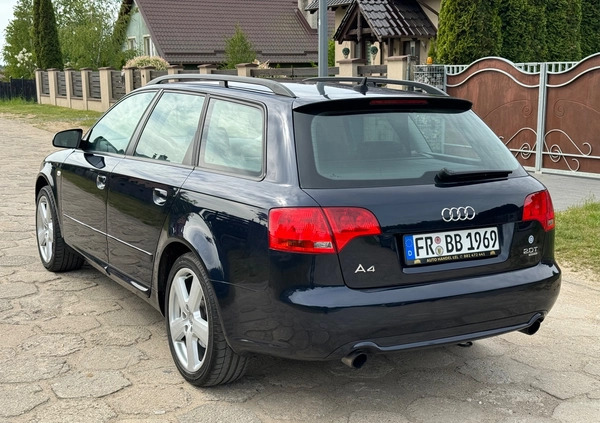 Audi A4 cena 21999 przebieg: 268000, rok produkcji 2006 z Działdowo małe 529